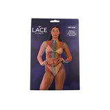 Lace by Lj Rainbow Fence Net Crop Top and Bottoms - Save 15% - Sale United Kingdom Stoke-on-trent