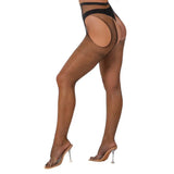 Lace by Lj Rhinestone Fishnet Crotchless Pantyhose Black - Save 20% - Sale United Kingdom Stoke-on-trent