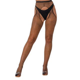 Lace by Lj Rhinestone Fishnet Crotchless Pantyhose Black - Save 20% - Sale United Kingdom Stoke-on-trent