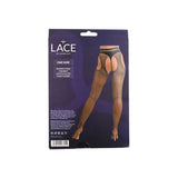 Lace by Lj Rhinestone Fishnet Crotchless Pantyhose Black - Save 20% - Sale United Kingdom Stoke-on-trent