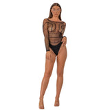 Lace by Lj Seamless Long Sleeved Bodysuit Black - Save 25% - Sale United Kingdom Stoke-on-trent