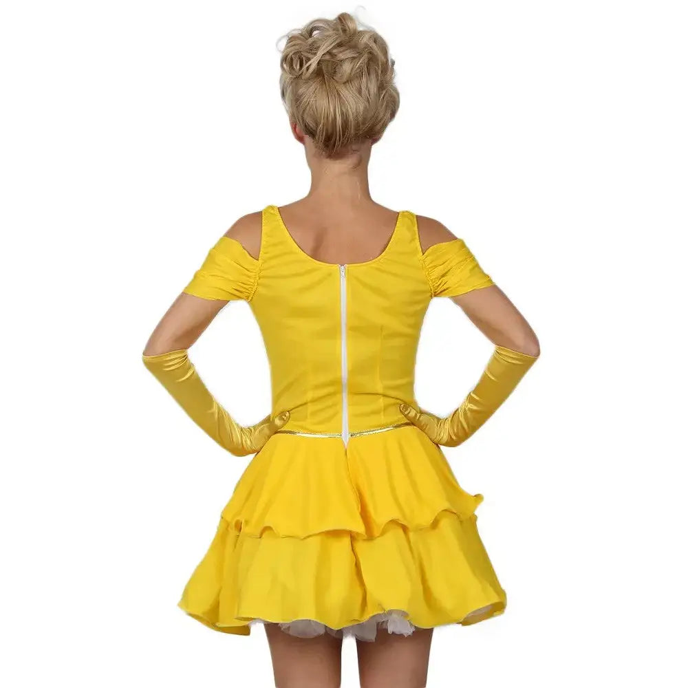 Ladies Belle Costume Adults Enchanting Beauty Fancy Dress Outfit Fairytale (fk) - Sexy Costumes United Kingdom Stoke-on-trent