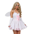 Ladies White Fairy Bugs/bees Fancy Dress Costume Outfit Free Wings (fj) - Bugs/bees Free Wings - Sexy Costumes United Kingdom Stoke-on-trent