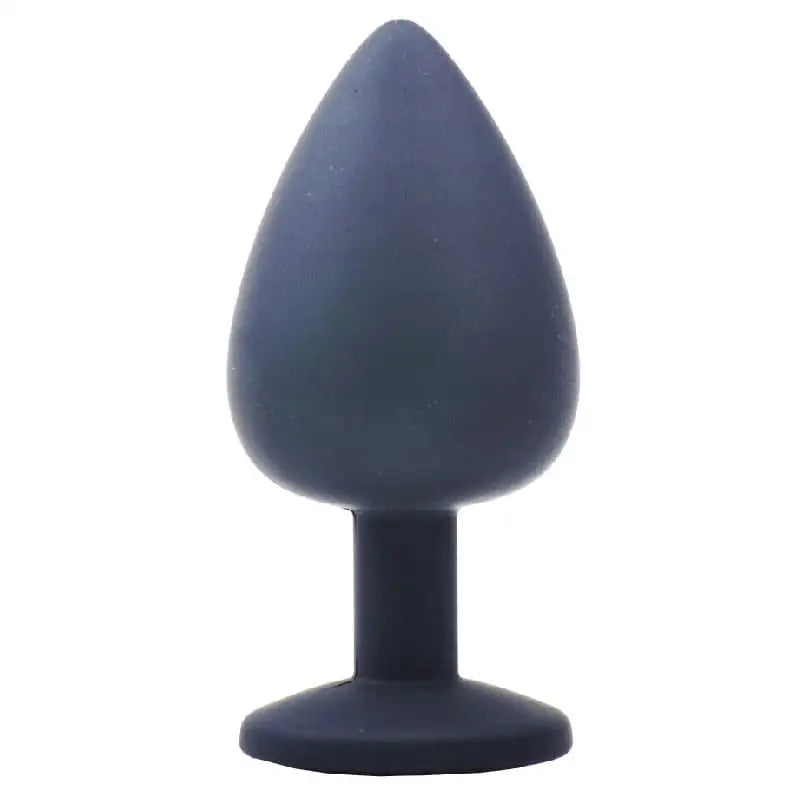 Large Black Jewelled Silicone Butt Plug - Save 25% - Fast Shipping - Sale United Kingdom Stoke-on-trent
