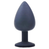 Large Black Jewelled Silicone Butt Plug - Save 25% - Fast Shipping - Sale United Kingdom Stoke-on-trent