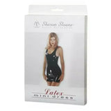 Latex Dress Black Sharon Sloane Collection Mini Sleeveless Medium Uk Size 10-12 - Save 10% - Uk - Sale United Kingdom Stoke-on-trent