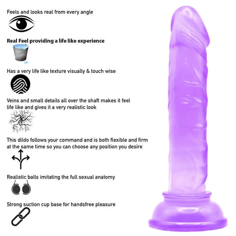 Lavender Lust Slimline Explorer Dildo 5 Inch - Sex Toys - Save 20% - Fast Shipping - United Kingdom Stoke-on-trent