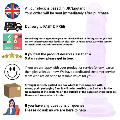 Lavender Lust Slimline Explorer Dildo 5 Inch - Sex Toys - Save 20% - Fast Shipping - United Kingdom Stoke-on-trent