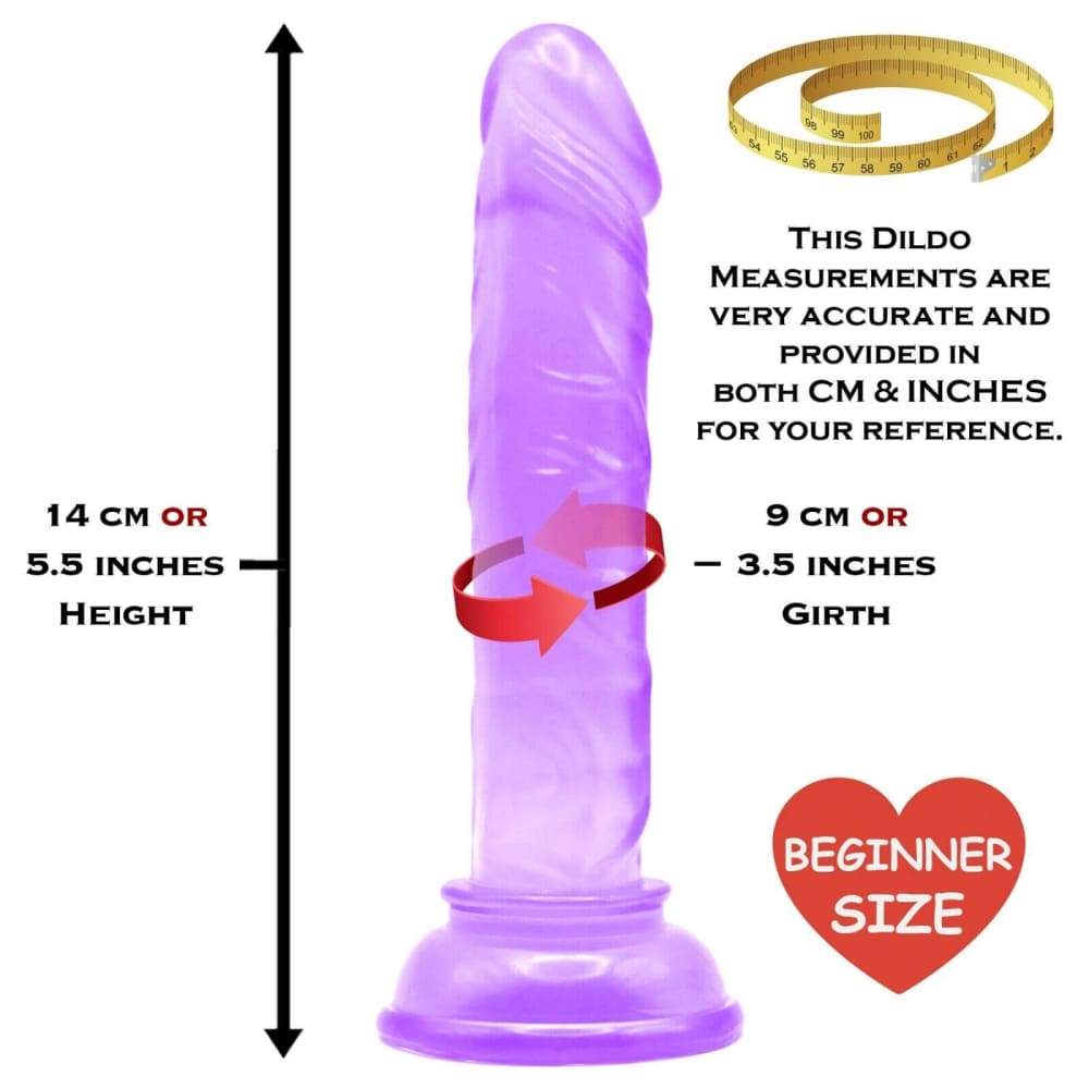 Lavender Lust Slimline Explorer Dildo 5 Inch - Sex Toys - Save 20% - Fast Shipping | Sexy Emporium