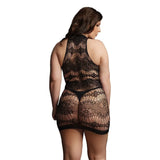 Le Desir Black Criss Cross Neck Mini Dress Uk 14 to 20 - Save 25% - Uk - Fast Shipping - Sale United Kingdom Stoke-on-trent
