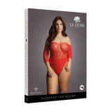 Le Desir Crotchless Rhinestone Teddy Red Uk 14 to 20 - Save 30% - Uk - Fast Shipping - Sale United Kingdom Stoke-on-trent