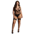 Le Desir Crotchless Rhinestone Uk 14 to 20 - Save 30% - Sale