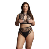 Le Desir Duo Net Key Hole Bra Set Uk 14 to 20 - Save 25% - Uk - Fast Shipping - Sale United Kingdom Stoke-on-trent