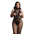 Le Desir Fishnet and Lace Bodystocking Uk 14 to 20 - Save 25% - and Uk - Fast Shipping - Sale United Kingdom Stoke-on-trent