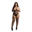 Le Desir Strappy Suspender Bodystocking Black Uk 14 to 20 - Save 25% - Uk - Fast - Sale United Kingdom Stoke-on-trent