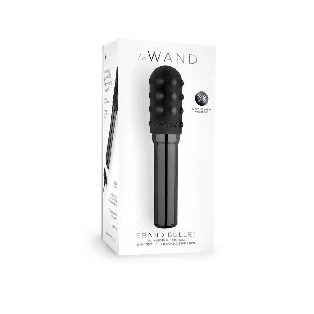 Le Wand Grand Bullet Black - Sex Toys - Save 25% - Fast Shipping - Vibrator United Kingdom Stoke-on-trent