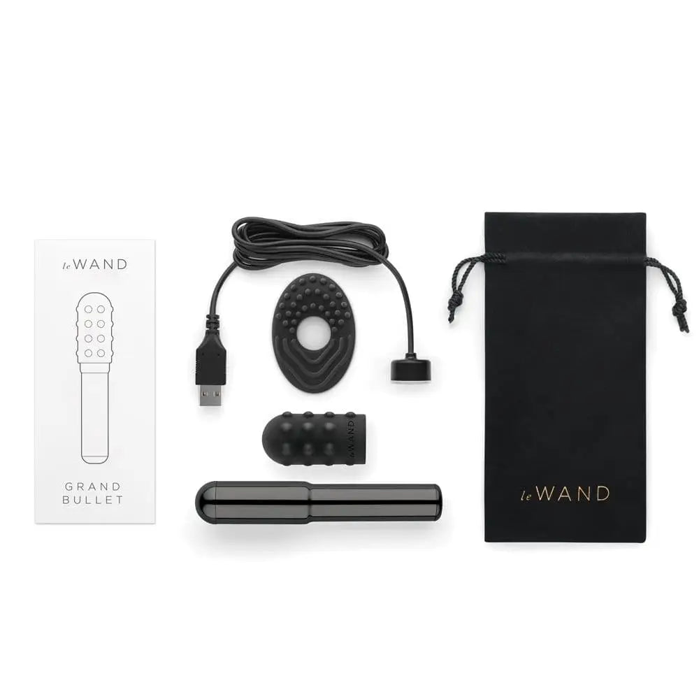 Le Wand Grand Bullet Black - Sex Toys - Save 25% - Fast Shipping - Vibrator United Kingdom Stoke-on-trent
