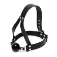 Leather Ball Gag and Head Harness - Save 30% - and - Fast Shipping - Sale United Kingdom Stoke-on-trent
