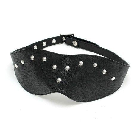 Leather Blindfold Mask - Save 25% - Fast Shipping - Sale United Kingdom Stoke-on-trent
