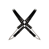 Leather Chain Harness one Size one Fast Shipping Bondage & Fetish United Kingdom Stoke on Trent