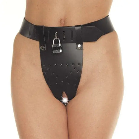 Leather Chastity Brief - Save 30% - Fast Shipping - Sale United Kingdom Stoke-on-trent