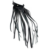 Leather Fringe Necklace Collar - Save 30% - Fast Shipping - Sale United Kingdom Stoke-on-trent