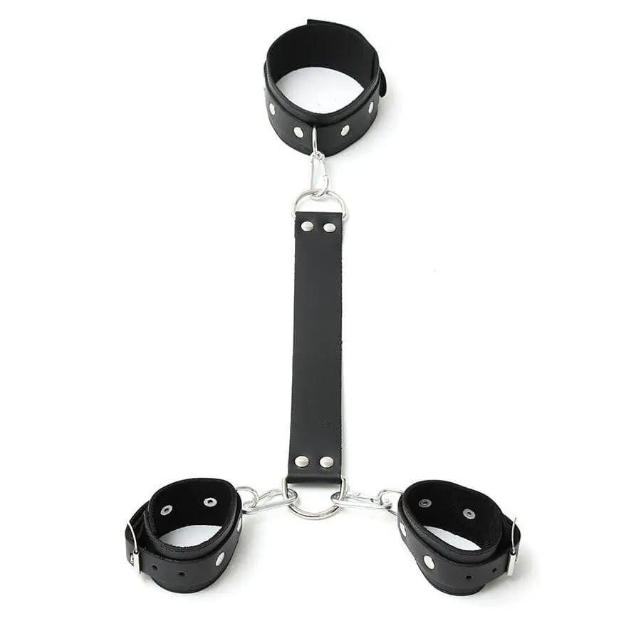 Leather Neck and Wrist Cuffs Save 15% and Fast Shipping Sale United Kingdom Stoke on Trent