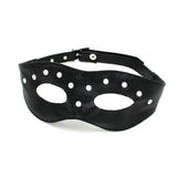 Leather Open Eye Mask with Rivets - Save 30% - with - Fast Shipping - Sale United Kingdom Stoke-on-trent