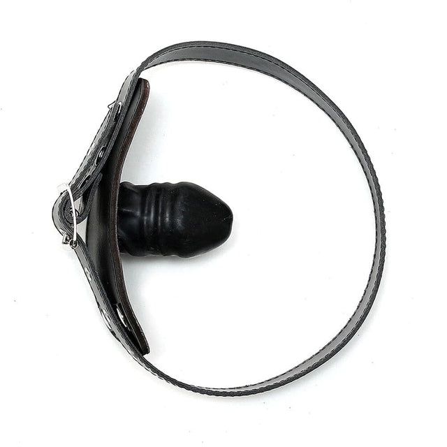 Leather Penis Gag - Save 30% - Dildo