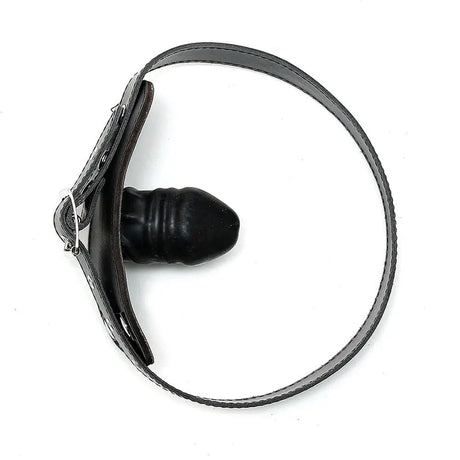 Leather Penis Gag - Save 30% - Fast Shipping - Dildo United Kingdom Stoke-on-trent