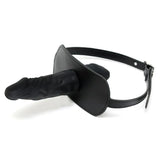 Leather Penis Gag and Dildo - Save 30% - and - Fast Shipping - United Kingdom Stoke-on-trent
