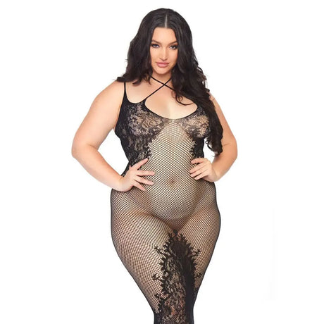 Leg Avenue Dual Strap Halter Dress Plus Size Uk 18 to 22 - Save 30% - Uk - Fast - Sale United Kingdom Stoke-on-trent