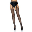 Leg Avenue Fishnet Suspender Pantyhose Black Uk 8 to 14 - Save 15% - Uk - Fast - Sale United Kingdom Stoke-on-trent