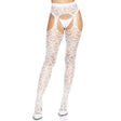 Leg Avenue Heart Net Suspender Tights White Fast Shipping Sexy Stockings Hold Ups & United Kingdom Stoke on Trent