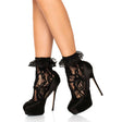 Leg Avenue Lace Ankle Socks with Ruffle Trim Fast Shipping Sexy Stockings Hold Ups & Tights United Kingdom Stoke on Trent