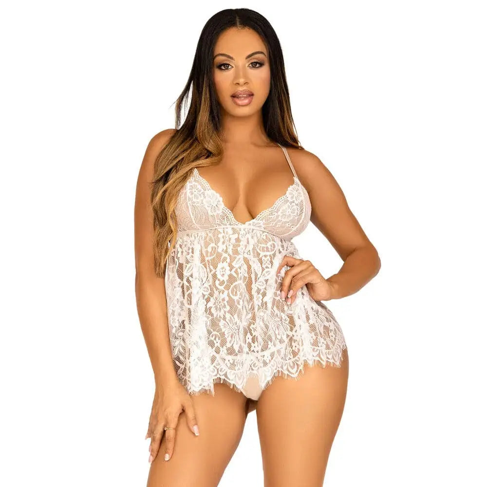 Leg Avenue Lace Babydoll and g String Panty - and g - Fast Shipping - Sale United Kingdom Stoke-on-trent
