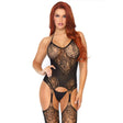 Leg Avenue Lace Suspender Bodystocking one Size - Save 25% - one - Fast Shipping - Sale United Kingdom Stoke-on-trent