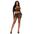 Leg Avenue Lace Tube Dress and Gloves Black Uk 6 to 12 - Save 30% - Uk - Fast Shipping - Sale United Kingdom Stoke-on-trent
