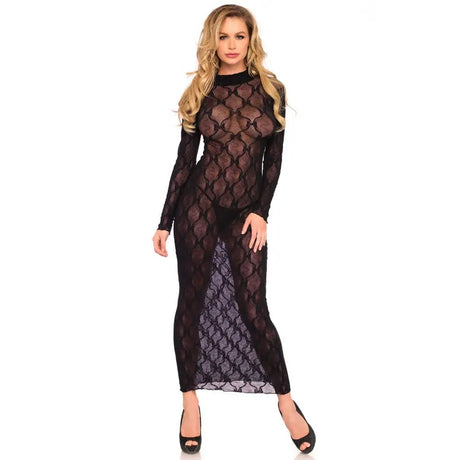 Leg Avenue Long Sleeved Dress Uk 8 to 14 - Save 30% - Uk - Fast Shipping - Sale United Kingdom Stoke-on-trent