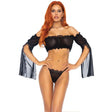 Leg Avenue Mesh Bandeau and Gstring Uk 8 to 14 - Save 30% - Gstring Uk - Fast Shipping - Sale United Kingdom Stoke-on-trent