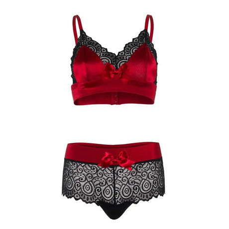 Leg Avenue Satin Spandex Bralette String - Fast Shipping - Sale United Kingdom Stoke-on-trent