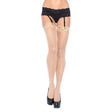 Leg Avenue Sheer Thigh Highs with Lace Tops Nude Uk 8 to 14 - Save 30% - with Uk - Fast - Sale United Kingdom Stoke-on-trent