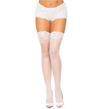 Leg Avenue Stay Up Sheer Thigh Highs White Fast Shipping Sexy Stockings Hold Ups & Tights United Kingdom Stoke on Trent