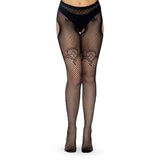 Leg Avenue Suspender Tight in Duchess Lace UK 8 til 14