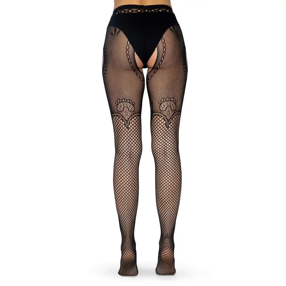 Leg Avenue Suspender Tight in Duchess Lace Uk 8 to 14 - Save 25% - Uk - Fast Shipping - Sale United Kingdom Stoke-on-trent