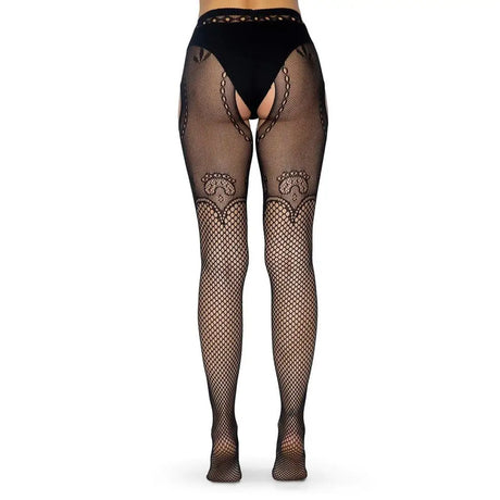 Leg Avenue Suspender Tight in Duchess Lace Uk 8 to 14 - Save 25% - Uk - Fast Shipping - Sale United Kingdom Stoke-on-trent