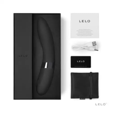 Lelo Elise 2 - Black - Save 5% - Fast Shipping - Vibrator United Kingdom Stoke-on-trent