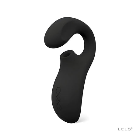 Lelo Enigma Dual Stimulation Sonic Massager Black - Suction Vibrators - Save 20% - Vibrator