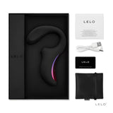 Lelo Enigma Dual Stimulation Sonic Massager Black - Suction Vibrators - Save 20% - Vibrator