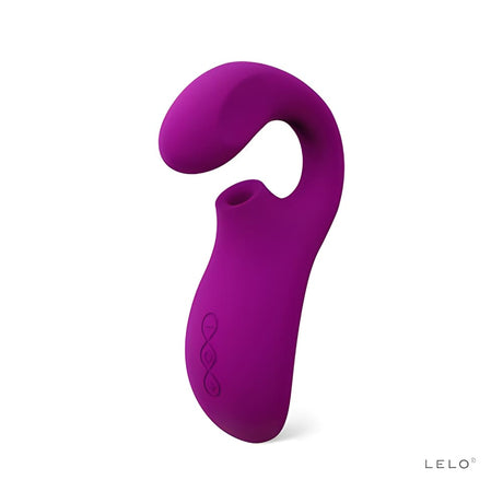 Lelo Enigma Dual Stimulation Sonic Massager Deep Rose - Suction Vibrators - Save 20% - Vibrator